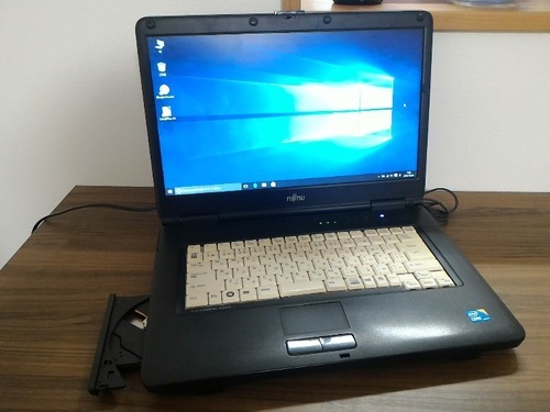 高性能 i5搭載Windows10 i5/ﾒﾓﾘ3G/HDD160G/DVD-ROM/Libre Office [富士通 Lifebook A550/A]