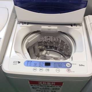 【送料無料】【2016年製】【美品】【激安】YAMADA　洗濯機　YWM-T50A1