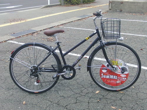 シナネンサイクルよりパンク1年間保証付き自転車登場