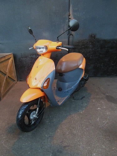 SUZUKI レッツ4 4st FI 低燃費 オレンジ すぐ乗り出せますCA45A