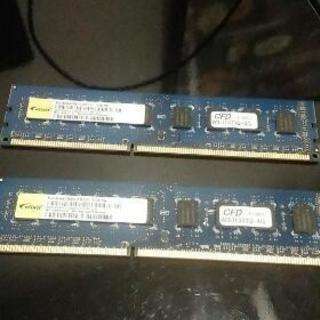 メモリ DDR3 SDRAM 4G×2枚 W3U1333Q-4G