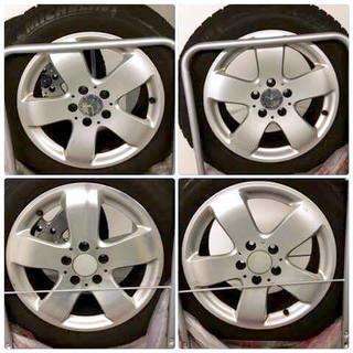 格安】ベンツ スタッドレス タイヤ W211 純正 ホイール セット