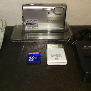 Nikon デジタルカメラ COOLPIX S51 + SDメモ...