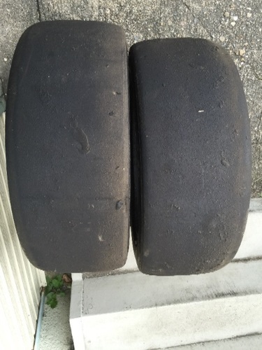 195 55 15 2本 スリックタイヤ 環状 スタンス シビック Okrc 生駒のタイヤ ホイールの中古あげます 譲ります ジモティーで不用品の処分