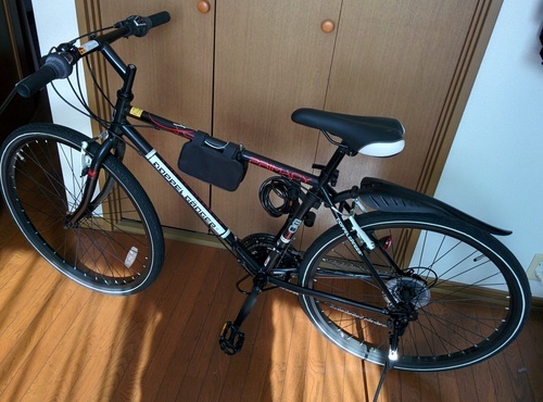 ドッペルギャンガー２６インチ２１段クロスバイク（折りたたみ式）未