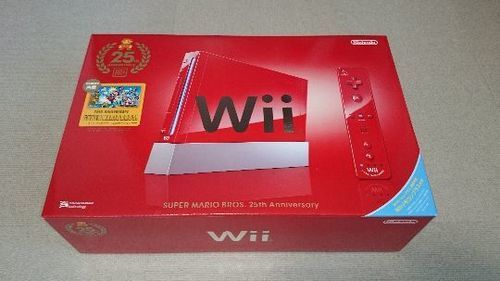 Wii本体 スーパーマリオ25周年仕様 未使用