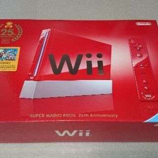 Wii本体 スーパーマリオ25周年仕様 未使用