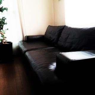 グラハムソファ☆本革　ダークブラウン☆アクタス　インゾーネ（使用期間７～８か月）