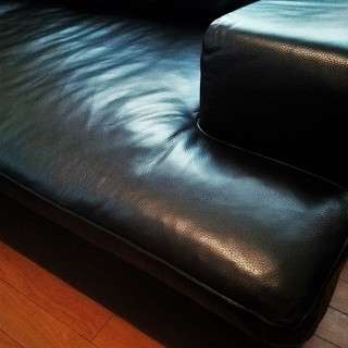 グラハムソファ☆本革　ダークブラウン☆アクタス　インゾーネ（使用期間７～８か月）