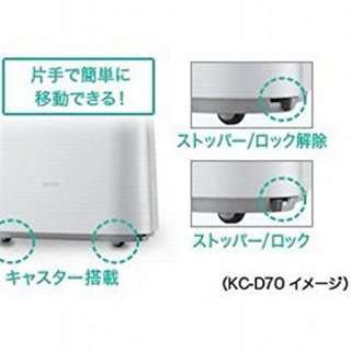 加湿空気清浄機 プラズマクラスター搭載 ホワイト系　