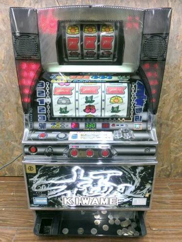 極 KIWAME スロット実機 コイン機 4号機 希少機（Y）
