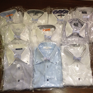 形態安定ワイシャツ長袖39-82〜84 10枚セット