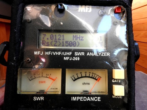 ◼︎動作確認 MFJ-269 1.8 ～ 470MHz アンテナ アナライザ ◼︎動作確認 MFJ-269 1.8 ～ 470MHz アンテナ アナライザ