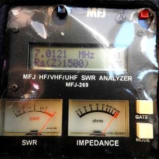 その他 アンテナ測定、MFJ２６９アナライザーです。