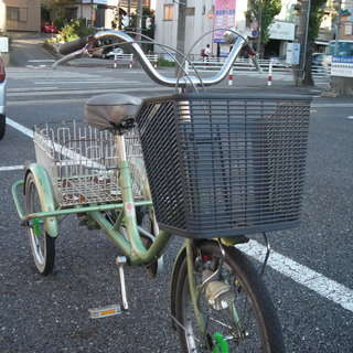 ○マルイシ 大人用三輪自転車 中古品○
