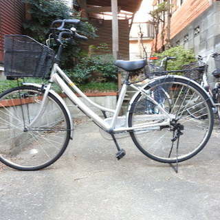 26インチ、内装三段のパナソニック製自転車を六千円で売ります