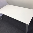 【美品】大型会議ミーティングテーブル　90cm×180cm ホワイト