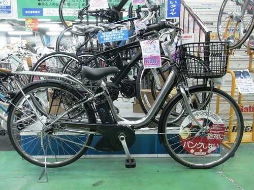 マルキン自転車　パンクしない電動アシスト自転車　ジョプカ プラス　在庫処分特価