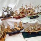 帆船模型 沢山