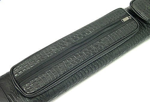 新品 黒ビリヤードキューケース ２B４S ２x４ ２バット４シャフト