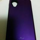 Nexus５専用ケース　紫色