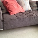 ザノッタ コーナーソファ クッション付き