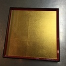 金箔塗りABS樹脂製23.5X23.5