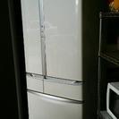 【美品】6ドア大型冷蔵庫 自動製氷　LED庫内　近辺配送設置無料！