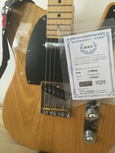 テレキャスギター Fujigen NTL-100