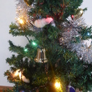 高さ150ｃｍ　クリスマスツリー（ライト付き）