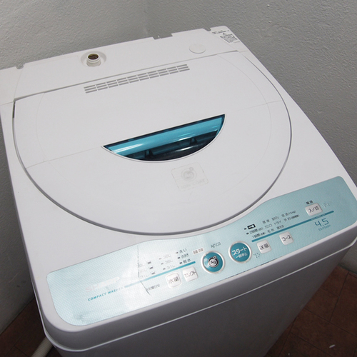 Agイオンコート 2009年製 4.5kg 洗濯機 SHARP JS27