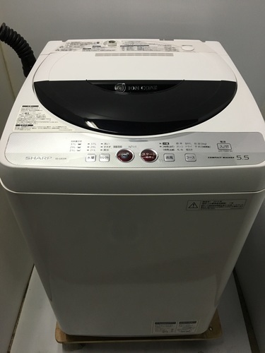 シャープ　5.5キロ洗濯機　2010年製　お譲りします