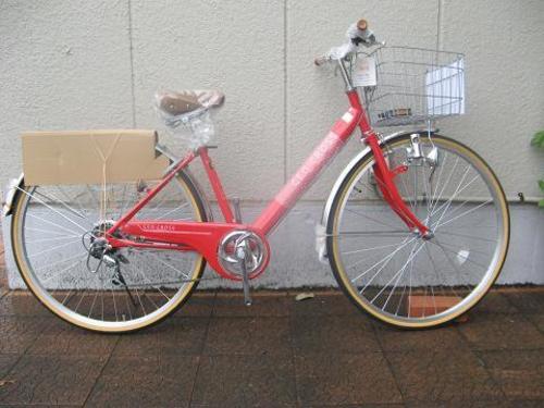 新品27インチ（外装６段）シティーサイクル（在庫処分の為）