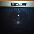 AIWA　Speaker System：　AIWAのスピーカーです♪