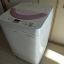 【取引終了】シャープ　洗濯機　風乾燥　除菌・防臭機能付　５.５k...