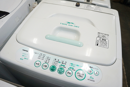 ◇良好品◇東芝 5kg 洗濯機 AW-305 ホワイト