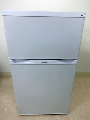 【値下げ】美品 2015年 Haier ハイアール 91L 2ドア冷凍冷蔵庫