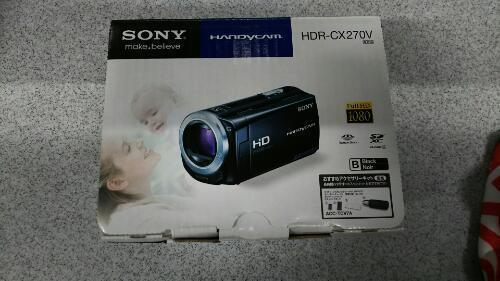 中古 超美品 SONYハンディカム HDR-CX270V ブラック