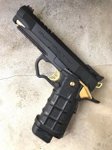 ＊完売＊エアガン カスタム ガスガン ハイキャパ5.1ゴールドマッチ