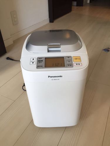 中古 Panasonicパナソニック ホームベーカリー 1斤タイプ SD-BMS105