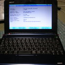 ノートパソコン 中古　Acer Aspire One ZG5 W...