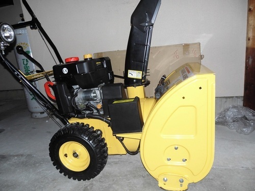 ハイガー除雪機 セル付 6馬力 212cc エンジン式 HG-K6560B