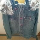 1500→1250円☺160girls  xoxoアウター