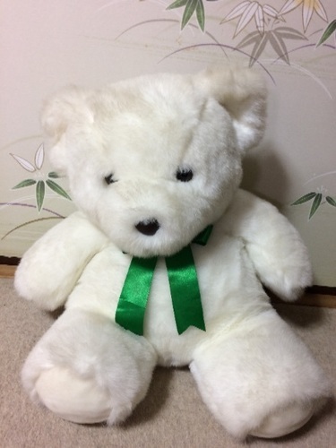 白いクマのぬいぐるみ エコ 町田のおもちゃ ぬいぐるみ の中古あげます 譲ります ジモティーで不用品の処分