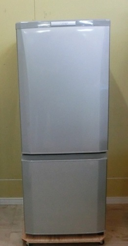 【販売終了いたしました。ありがとうございます。】三菱　2ドア　ノンフロン冷凍冷蔵庫　MR-P15Y　2014年製　中古美品