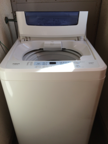 11月中: AQW-A601 6k 洗濯機 保証期間内。
