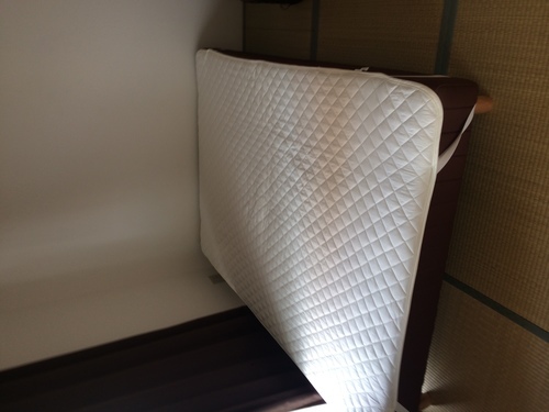 脚付きマットレス（ダブル）　ベッドパッド　掛け布団  カバー類　セット 1年使用