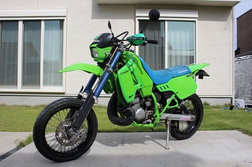 kawasaki KDX200SR　A4　モタード仕様　自賠責29.3
