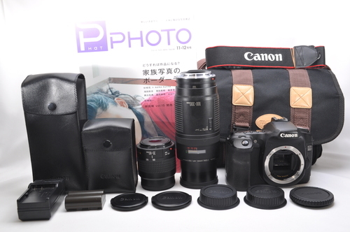 ★★★完売★★★　　●贅沢入門●Canon キャノン 50D Wレンズ ハイスペック機 #93