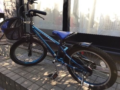 【美品】瞬足 子供用自転車 18インチ